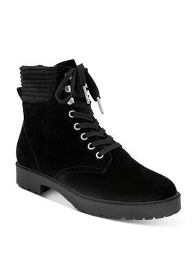Splendid Sadie Suede Almond Toe Combat Lace Up Boots - NWT